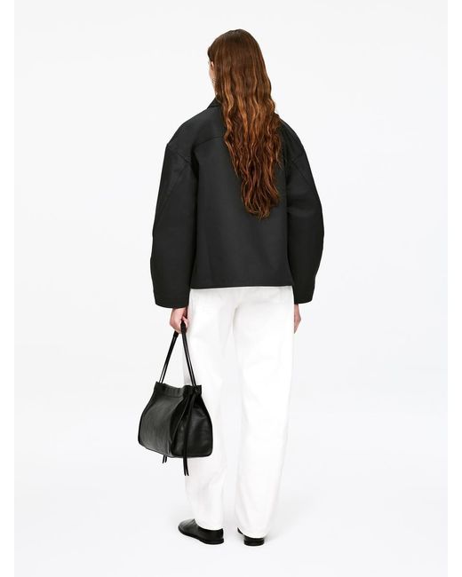 ARKET Black Structured Overshirt