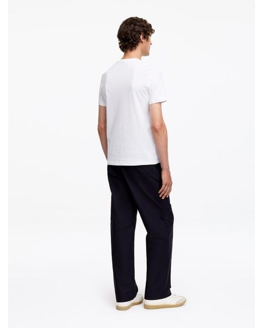 ARKET White 170 Gsm Regular T-Shirt for men