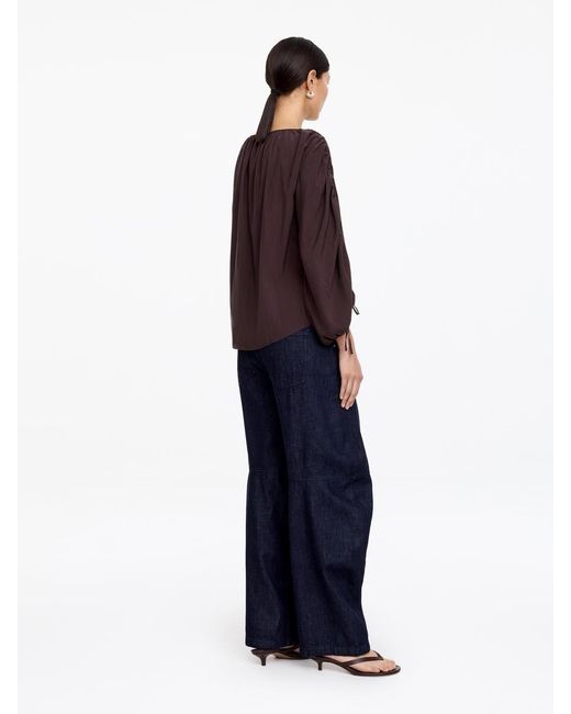 ARKET Gathered Blouse
