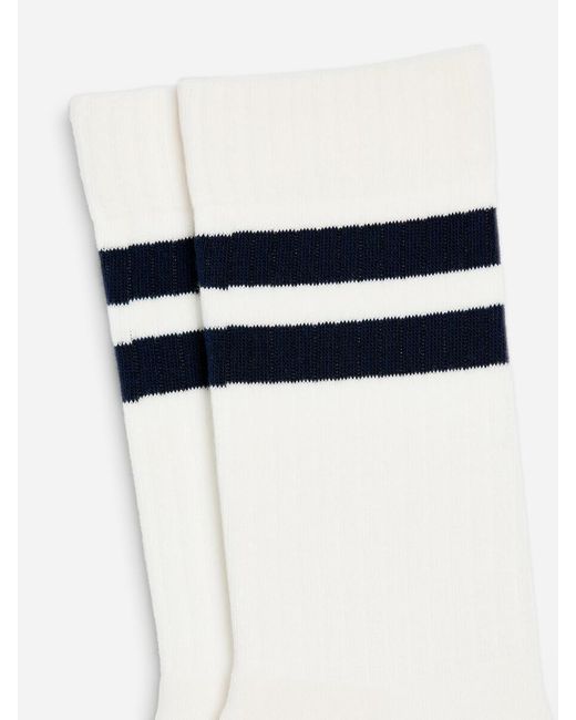 ARKET White Sporty Cotton Socks for men