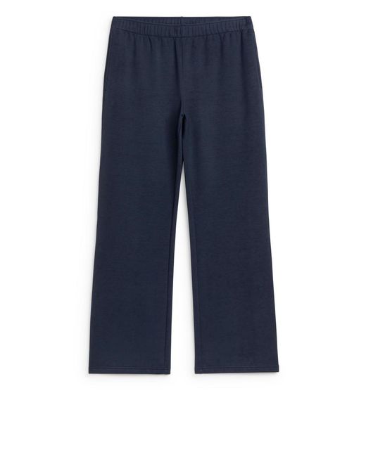 ARKET Blue Relaxed Sweatpants