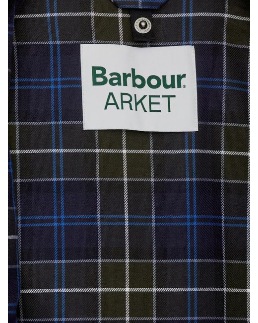 ARKET Black And Barbour Waxed Cotton Jacket for men