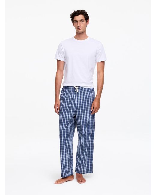 ARKET Blue Wide Pyjama Trousers for men