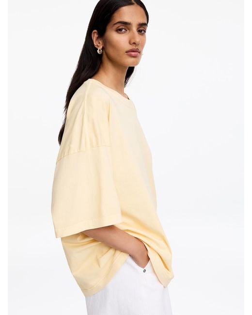 ARKET Natural Oversized T-Shirt