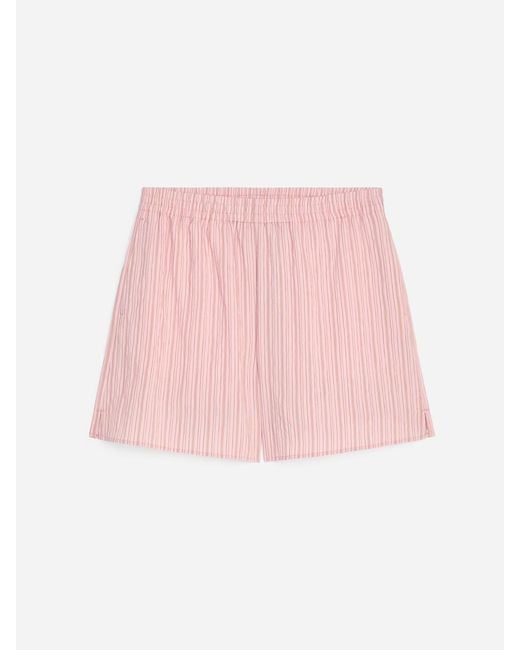 ARKET Pink Relaxed Shorts