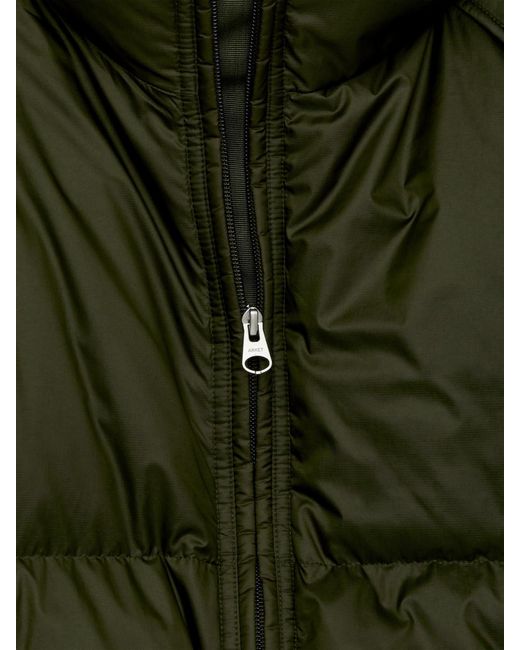 ARKET Green Upcycled Down Puffer Jacket