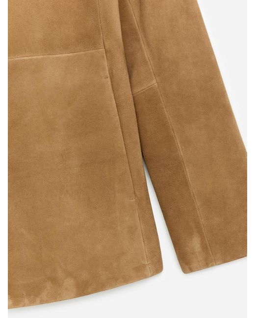 ARKET Natural Suede Jacket
