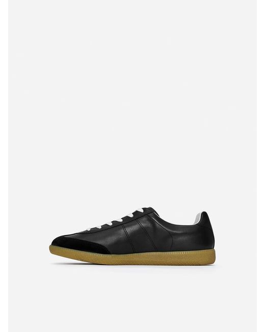 ARKET Black Leather Trainers for men