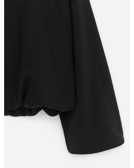 ARKET Black Balloon Sweatshirt