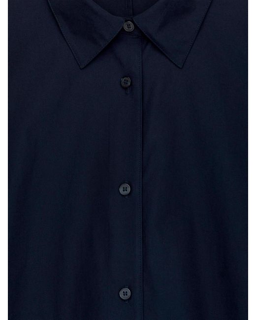 ARKET Blue Short Shirt Dress