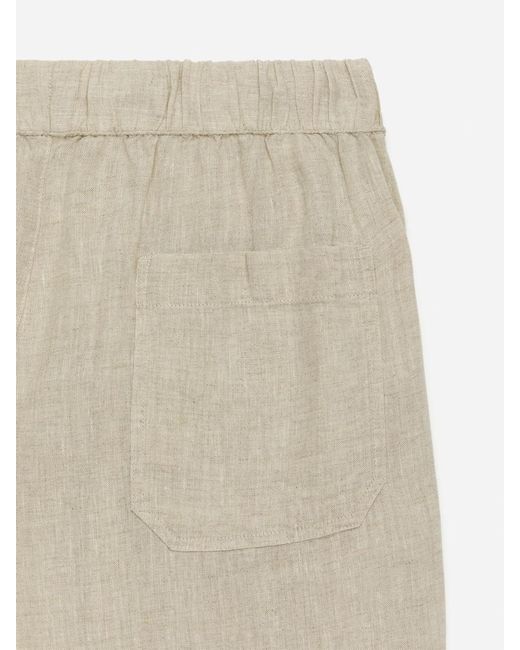 ARKET Natural Relaxed Linen Trousers for men