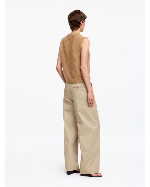 ARKET Natural Alpaca-Wool Blend Vest
