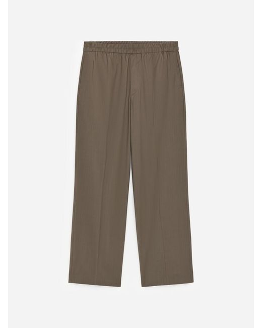 ARKET Gray Wide Pull-On Trousers for men