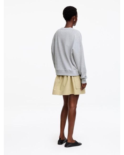 ARKET Gray Terry Sweatshirt