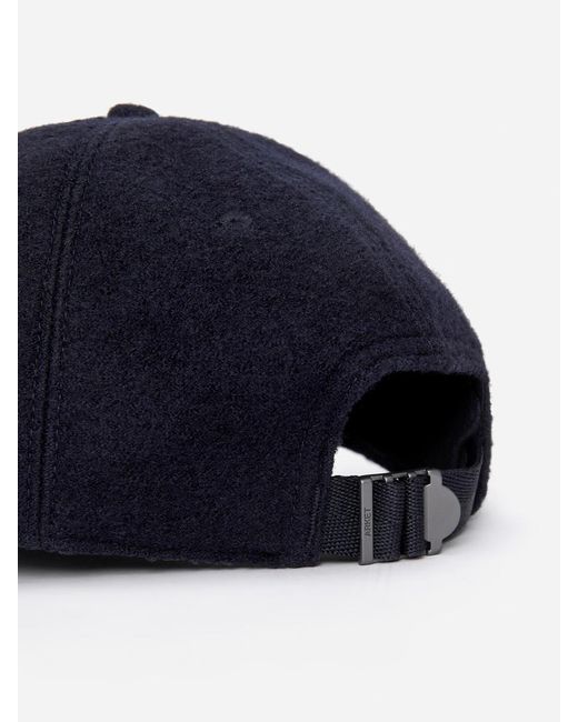 ARKET Black Wool Cap for men