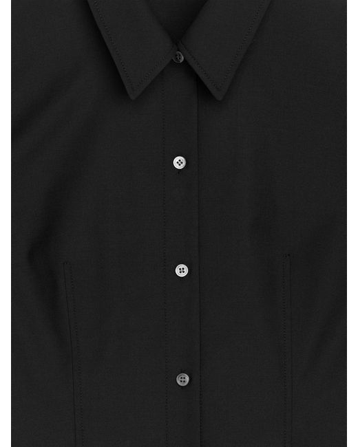 ARKET Black Fitted Shirt