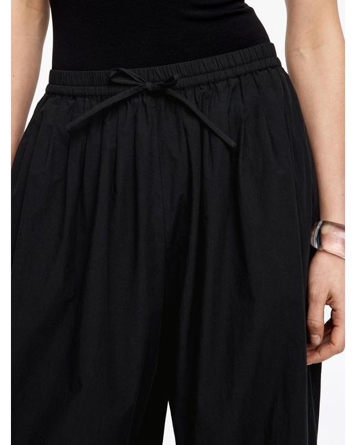ARKET Blue Balloon Cotton Trousers