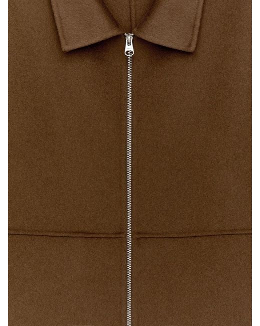 ARKET White Wool Doublé Jacket for men