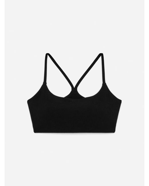 ARKET Black Soft Stretch Bra