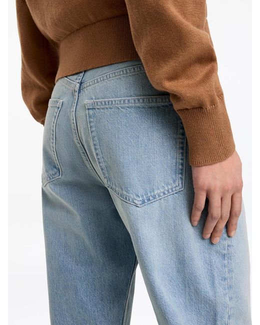 ARKET White Tapered Jeans