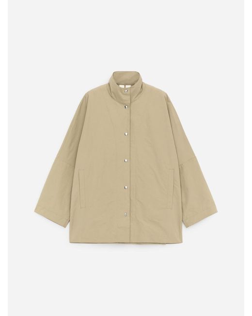 ARKET White Oversized Shell Jacket