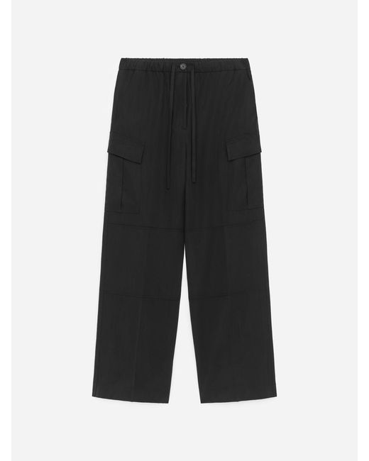 ARKET White Fluid Cargo Trousers