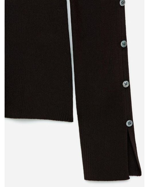 ARKET Black Rib Top