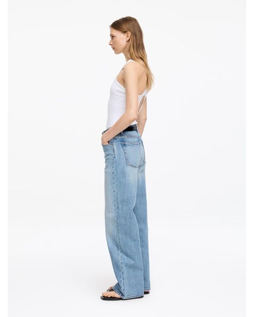ARKET Blue Lupine Flared Jeans