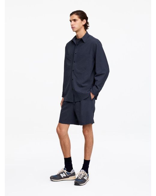 ARKET Blue Active Technical Shirt for men