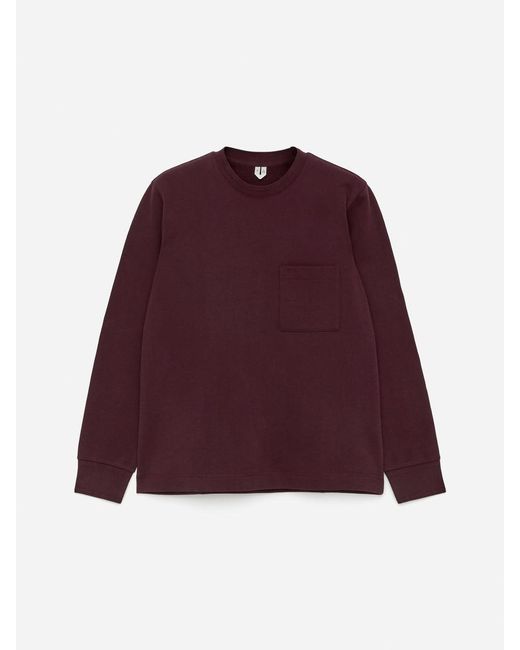ARKET Red Straight-Cut Sweatshirt for men