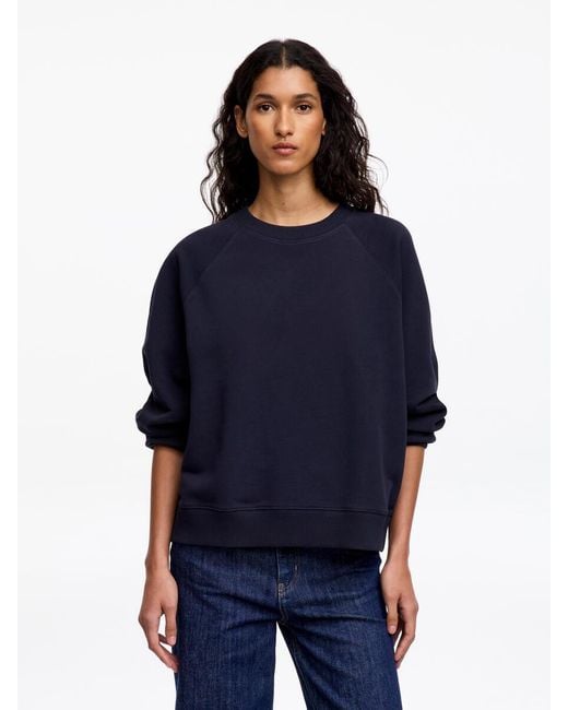 ARKET Blue Terry Sweatshirt