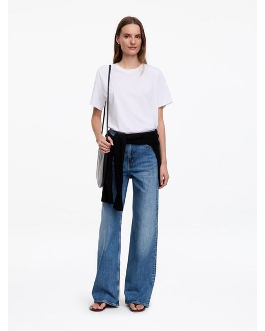 ARKET Blue Lupine Flared Jeans