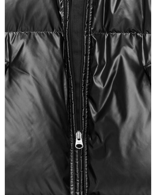 ARKET Black Upcycled Down Puffer Jacket