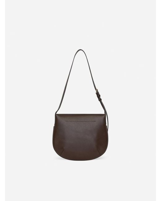 ARKET Brown Schultertasche Aus Leder