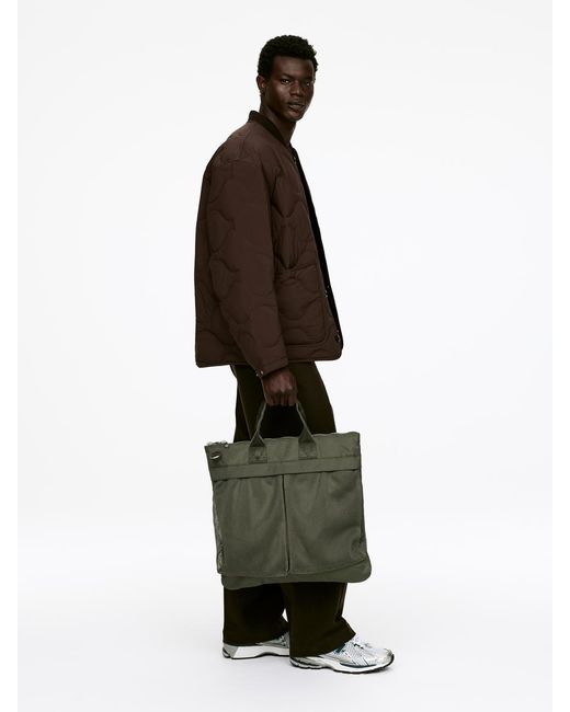 ARKET Green Helmet Bag for men