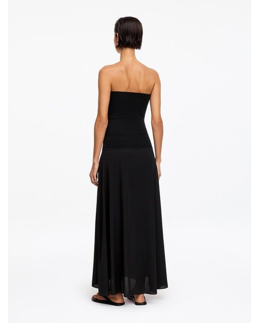 ARKET White Flowy Maxi Skirt