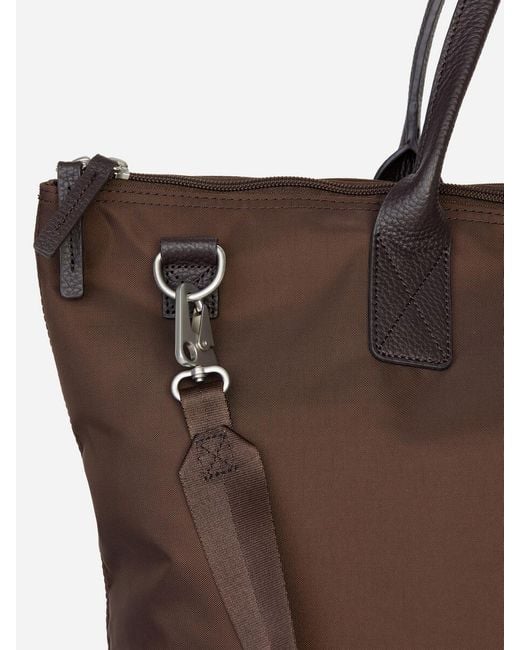 ARKET Black 36-Hour Leather-Detailed Tote for men