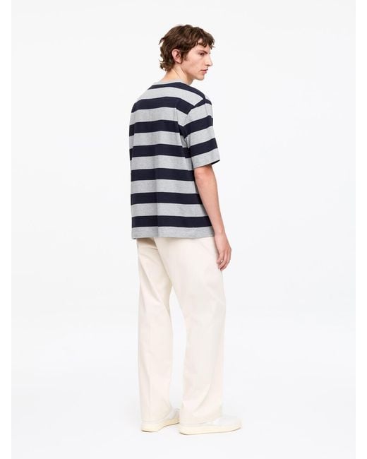 ARKET Blue Relaxed T-Shirt for men