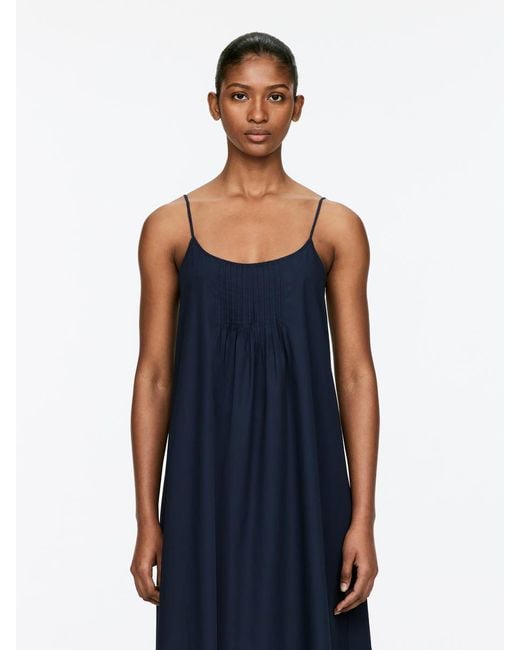 ARKET Blue Kleid Mit Bindedetail