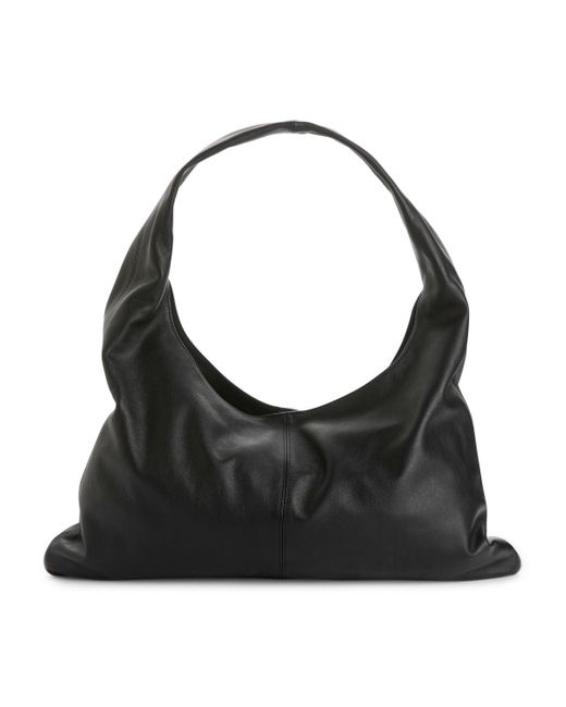 ARKET Black Slouchy Leather Bag