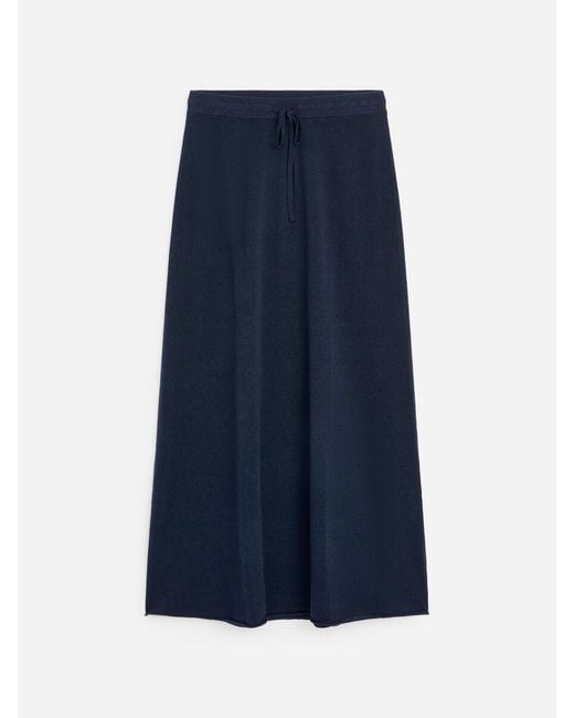 ARKET Blue Knitted Skirt