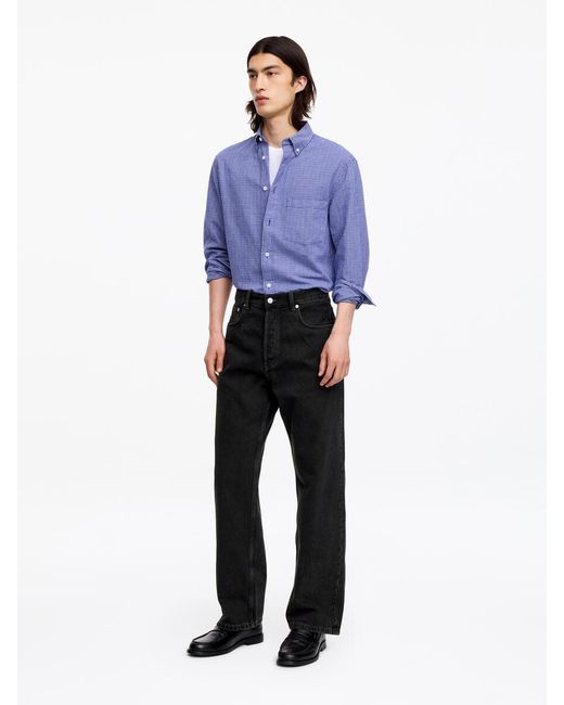 ARKET Black Mist Wide Jeans for men