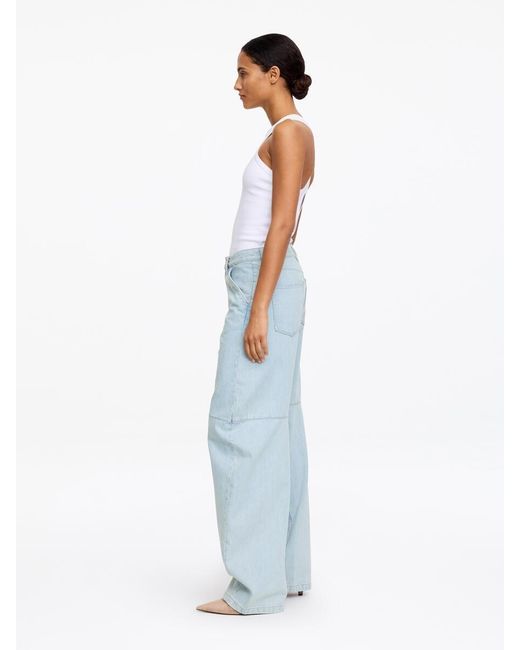 ARKET Blue Pine Relaxed Barrel Jeans