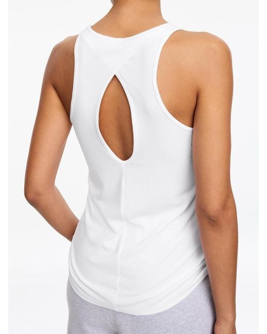 ARKET White Ribbed Tank Top