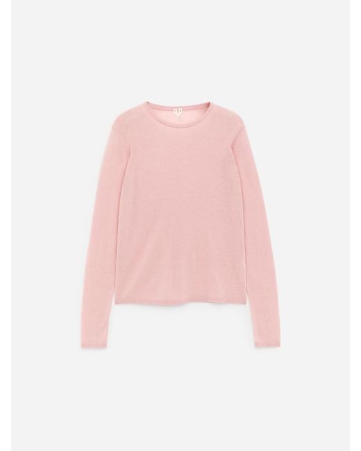ARKET Pink Pure Cashmere Jumper