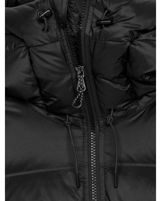 ARKET Black Upcycled Down Sporty Jacket for men