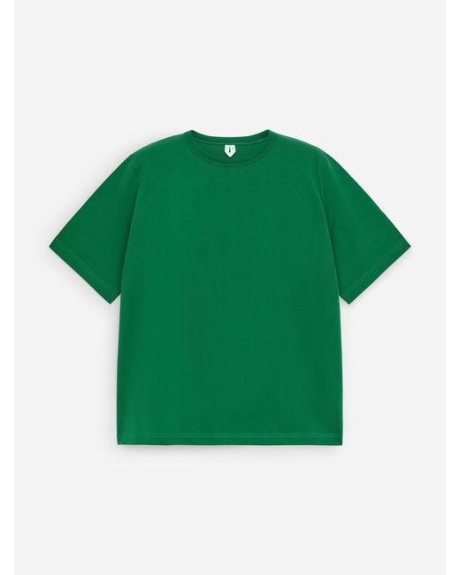 ARKET Green 270 Gsm Oversized T-Shirt for men