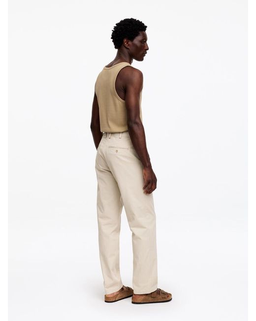 ARKET Natural Straight Cotton Chinos for men