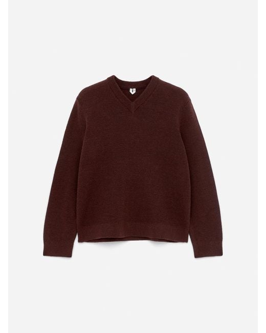 ARKET Brown Wool-Blend Jumper for men