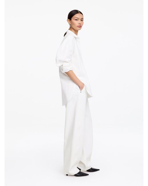 ARKET White Barrel-Leg Jeans